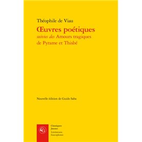 oeuvres poétiques