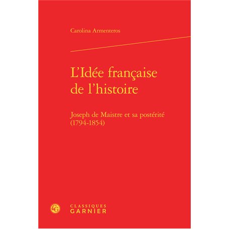 L'Idée française de l'histoire