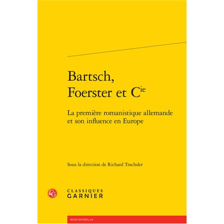 Bartsch, Foerster et Cie