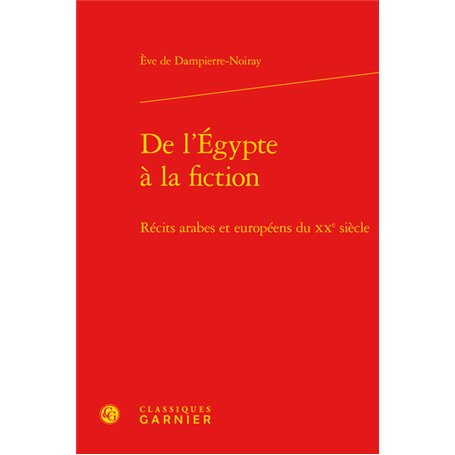 De l'Égypte à la fiction