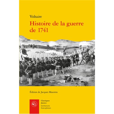 Histoire de la guerre de 1741