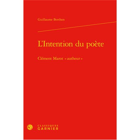 L'Intention du poète