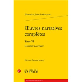 oeuvres narratives complètes