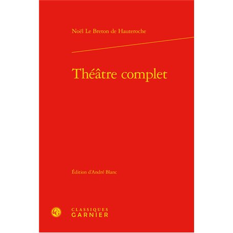 Théâtre complet