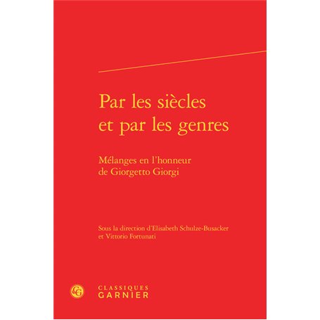 Par les siècles et par les genres