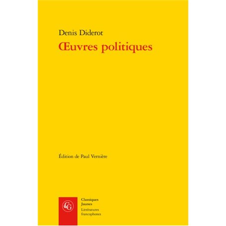 oeuvres politiques