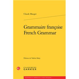 Grammaire françoise / French Grammar