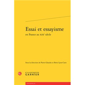 Essai et essayisme