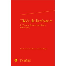 L'Idée de littérature