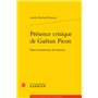 Présence critique de Gaëtan Picon