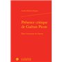 Présence critique de Gaëtan Picon