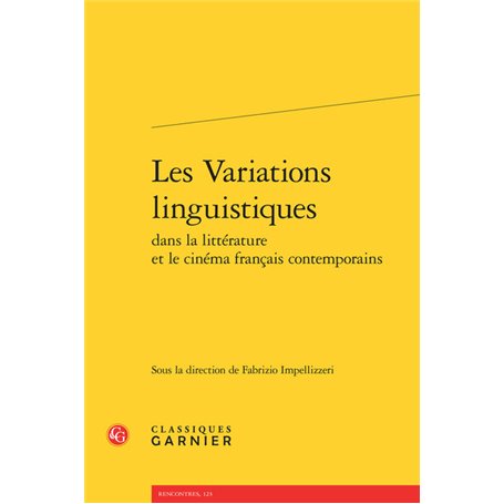 Les Variations linguistiques