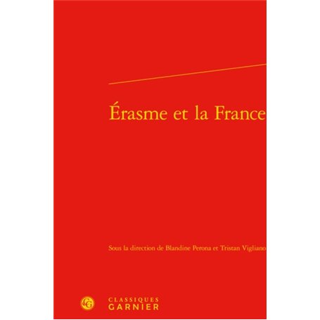 Érasme et la France