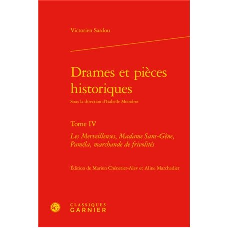 Drames et pièces historiques