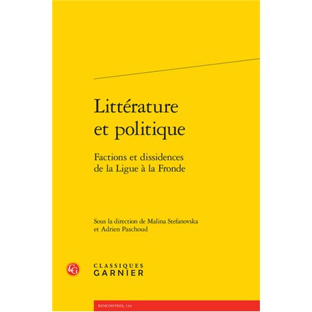 Littérature et politique