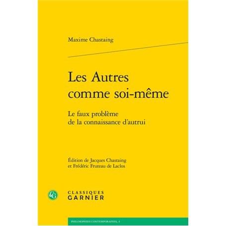 Les Autres comme soi-même