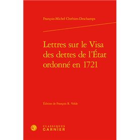 Lettres sur le Visa des dettes de l'État ordonné en 1721