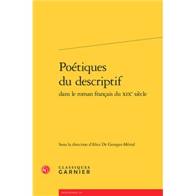 Poétiques du descriptif