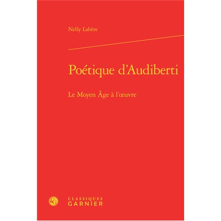 Poétique d'Audiberti