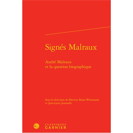 Signés Malraux