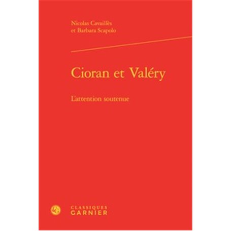 Cioran et Valéry