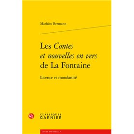 Les Contes et nouvelles en vers de La Fontaine