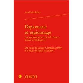 Diplomatie et espionnage