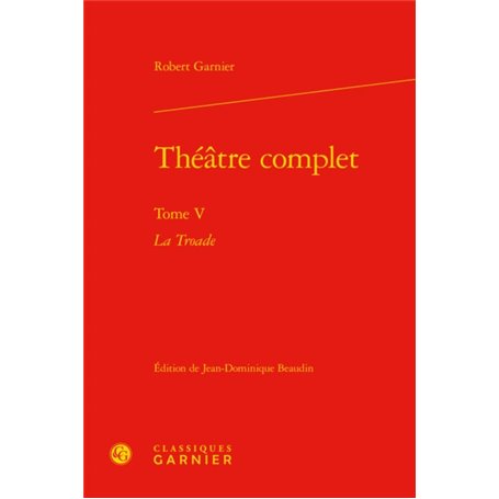 Théâtre complet