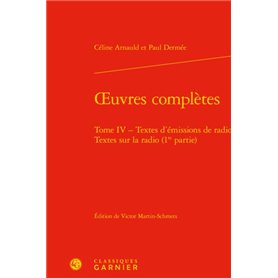 oeuvres complètes