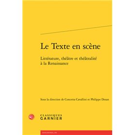 Le Texte en scène