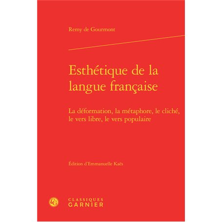 Esthétique de la langue française