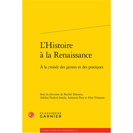 L'Histoire à la Renaissance