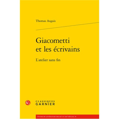 Giacometti et les écrivains