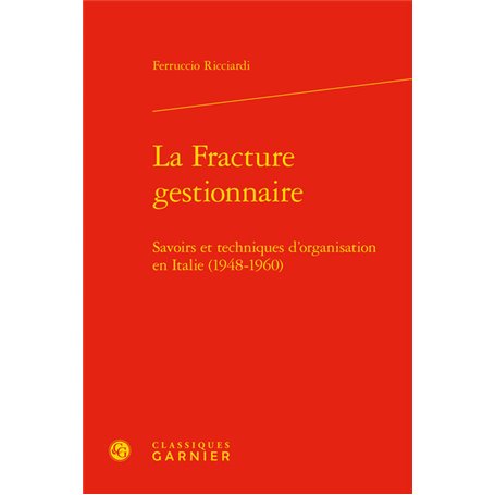 La Fracture gestionnaire