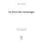 Le Livre des mensonges