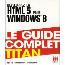 TITAN DEVELOPPEZ EN HTML 5 POUR WINDOWS