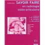 SAVOIR FAIRE EN RADIOLOGIE OSTEO-ARTICULAIRE N 4