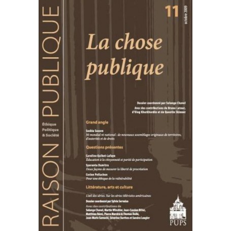 CHOSE PUBLIQUE