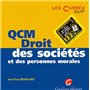 qcm. droit des sociétés et des personnes morales