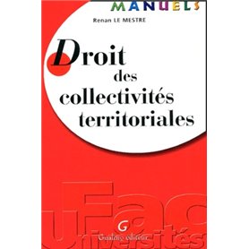 manuel - droit des collectivités territoriales