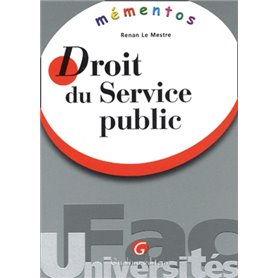 MÉMENTOS LMD - DROIT DU SERVICE PUBLIC