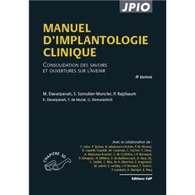 Manuel d'implantologie clinique