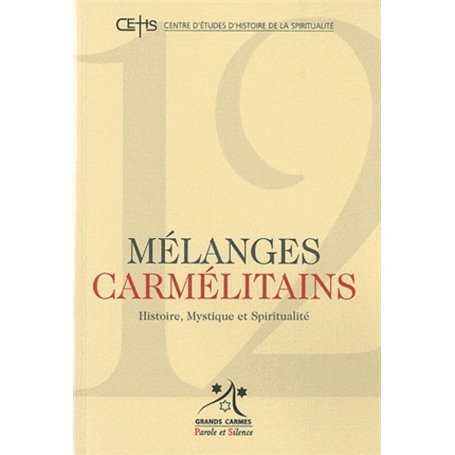 Melanges carmelitains 12