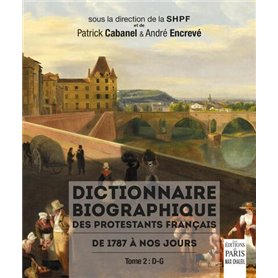 Dictionnaire biographique des protestants français de 1787 à nos jours.