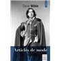 Articles de mode