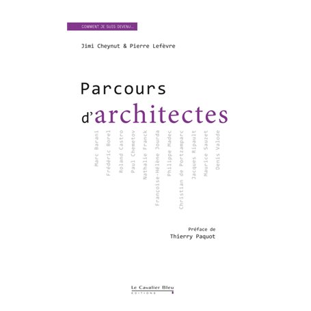 Parcours d'architectes