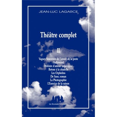 Théâtre complet 2