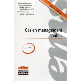 Cas en management public