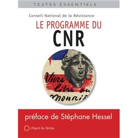 Le programme du CNR (Conseil National de la Résistance)