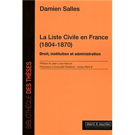 La liste civile en France (1804-1870)